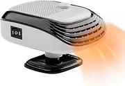 Portable Car Heater | Automobile Windscreen Demister | Windscreen Demister and Defogger | 120W 12V Car Fan with 360-Degree Rotation for SUV and Truck | Fast Defrost and Defogging Solution