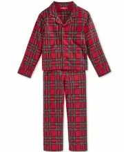 New Family Pajamas Kids Brinkley Plaid Pajama Set, Size 4-5