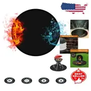 Eco-Friendly Fireproof Mat - 36" Round BBQ Grill Protector for All Surfaces