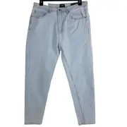 Cotton On Jeans Mens 34 Beckley Straight Leg Light Blue Pants