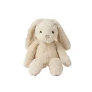 Jiggle & Giggle Beige Bunny Small Ultra Plush Baby/Children's Soft Toy 25cm 0y+