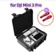 適用於 DJI Mini 3 PRO 儲物盒便攜式手提箱硬盒防水防爆手提箱 RC 控制器配件