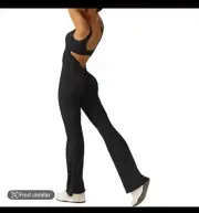 *NEW W/TAGS* Vertvie Amazon Fashion, Workout Jumpsuit, Flared Leg, Sz Medium $28