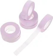 [Healeved] 6 Rolls Eyelash Breathable Tape Car Essential Oil Diffuser Foam Tape for Lashes Eyelash Extension Tools Fake Black Duo Eyelash Glue Remover Eyeliner DIY Kit Violet Non-Woven Fabric