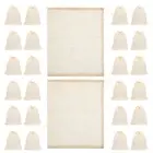 25 Pcs Drawstring Soup Bag Small Storage Cotton Sock Bags for Making