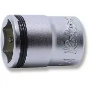 Koken 3450M-16 3/8 Sq. Dr. Socket 16mm Nut Grip Length 27mm