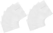 VICASKY Gentle Nail Polish Remover Sheets 100pcs Aluminum Foil Wraps with Cotton Pads