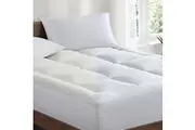 Ardor 1800Gsm Reversible Microfibre Mattress Topper Bedroom Cover White