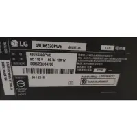 在飛比找蝦皮購物優惠-LG49吋液晶電視型號49UK6320PWE面板破裂拆賣