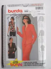 Burda 2897 Women's Princess Seam Blazer or Jacket Size 8-18 Uncut Sewing Pattern