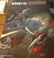 SDCC 2013 KRE-O DUNGEONS & DRAGONS HUGE 2X3 FEET HASBRO POSTER PRINT RARE!!