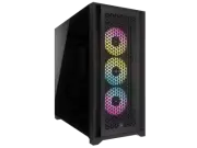 CORSAIR iCUE 5000D RGB AIRFLOW Mid-Tower PC Case Black 3x AF120 RGB ELITE Fans