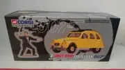 RARE Corgi 65301 James Bond Set Diecast Citroen 2CV & Painted James Bond Figure