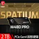 微星MSI SPATIUM M480 PRO 2TB PCIe 4.0 NVMe M.2 SSD固態硬碟