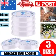 Super Strong Stretch Elastic Cord String Bead Beading Jewelry Bracelet 0.6/0.8/1