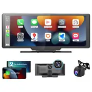Auto Dual Car Recorder Carplay Android 10.26" 4K Touch Dash Camera