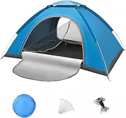 Camping Tent,HEYInova Pop Up Beach Tent 2-3 Person,Easy Setup,with Carrying Bag,Pop up Tents Desert Camping,Weatherproof Tents for Festivals, Backyard, Sleepovers ﻿