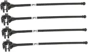 KOMBIUDA 4Pcs Bike Flagpoles Durable Handlebar Flag Holders for Cycling Lightweight Flag Mounting Bracket for Enhanced Visibility and Safety During Rides