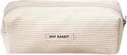 Corduroy Pencil Case Beige | Cream Pencil Case Organiser,Large Capacity Pencil Case Stationery Bag Pencil Pouches Corduroy Pencil Bag Makeup Bag Desk for Students