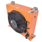 AH1012T-CA Industrial Hydraulic Oil Cooler Flow Fan Radiator 100L/min DC12V/60HZ