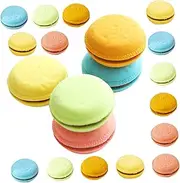 Generic 4 Boxes Cute Kawaii Macaron Erasers for Bulk Cartoon Pastry Erasers for Students and Office Use Stationery for Easy Mistake Correction