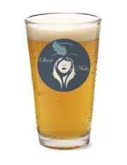 Stevie Nicks - Rock and Roll - 16oz Pint Beer Glass Pub Barware Seltzer Cocktail