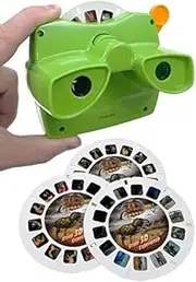 Back to Basics Warm Fuzzy Toys - 3D Viewer, Dinosaurs,Multi