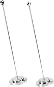 Abaodam 2pcs Sturdy Desktop Flagpole Wear Resistant Flag Base for Household Flag Holder Easy to Install for Parties and Events