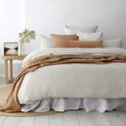 Bambury Zalla Quilt Cover Set Soft Touch Woven Home Decor Bedding