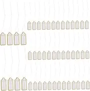 OFFSCH 500Pcs Paper Price Tags with String Attached Jewelry Tags for Clothing Jewelry Displays Easy to Use Marking Labels for Retail and Present Tagging
