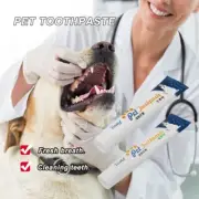 Dog Teeth Cleaning Supplies Pet Cat Healthy Edible Toothpaste Cleaning Care CZ