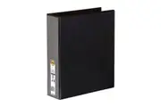 Marbig Clearview Insert Binder A4 50mm 2D Black Black 5422002B