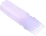 CTIRCHIU Root Comb Applicator Bottle for Hair Dyeing Reusable Hair Color Oiling Bottle Graduated Scale User-friendly Design for Precise Application and
