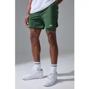 Mens Green Man Sport Side Split 5inch 2-in-1 Short