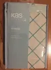 One Kas Room Annelie European Euro Sham Cotton/Linen Diamond Shape Pattern