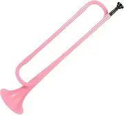 LALADEFIEE B-flat Trumpet for Beginners Boys and Girls Trumpet Toy Bugle Horn Teen Instrument Impact-resistant Musical Instrument