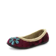 Panda Elgin Women's Slippers - Burgundy