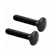 10-50 PCS M4 M5 M6 M8 M10 Black steel Screws Carriage Screws Carriage Bolts Shelf Screws Computer D m8 10pcs 30mm