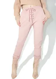 Kick Back Lace-Up Sweatpants