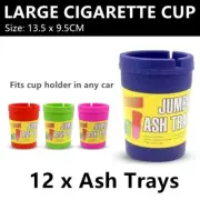 12x Large Ashtray Car Cigarette Cup Holder Butt Smoke Trash Rubbish Bin Bucket