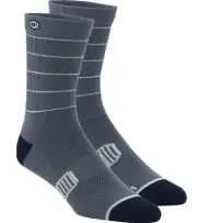 100% Advocate Socks Slate/Navy SM/MD