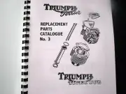 TRIUMPH T15 150cc & T20 200cc PARTS BOOK MANUAL No. 3 1956 - TPC03P (SECONDS)