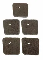 Set of 5 Foam Air Filters for Stihl 4140-124-2800 FC55, FS38, FS40