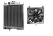 Aluminum Radiator for Chevrolet Sprint 1989-1992 Manual+ Shroud (for: Suzuki)