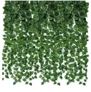 24 Pack 173ft Artificial Ivy Greenery Garland, Fake Vines Hanging Plants...