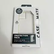 Case-Mate iPhone 13 Mini Protection Pack Clear Case with Screen Protector