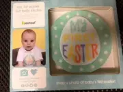 Set of 2- "My First Easter" Felt Belly Stickers by PearHead*