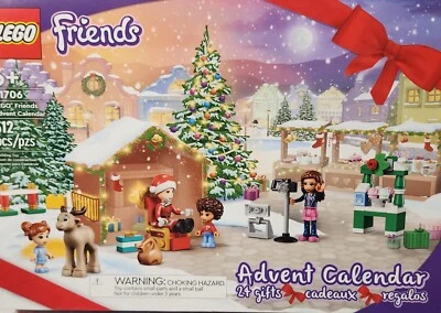 Lego 41706 Friends Advent Calendar 312 pieces Christmas Countdown 2022 NWT
