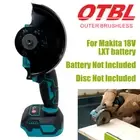 4" Brushless Cut Off Circular Saw Angle Grinder Fits for Makita 18V LXT Battery