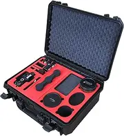 Professional Transport case for Sony Alpha 7 – with a lot of Space for Accessories Such as 3 Lenses, 7 Battery Packs, Various Cables and adapters - by MC-CASES